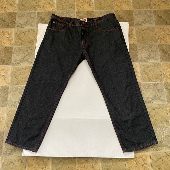 MENS ABLANCHE OF NEW YORK FASHION DENIM JEANS - Picture 2 of 8